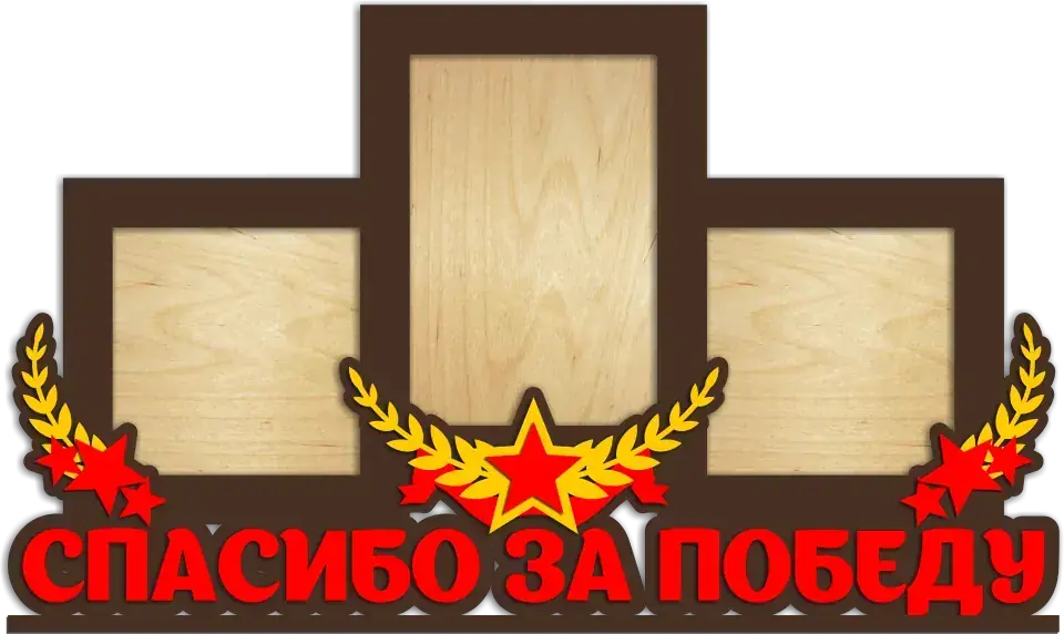 Фоторамка к 23 февраля спасибо за победу
